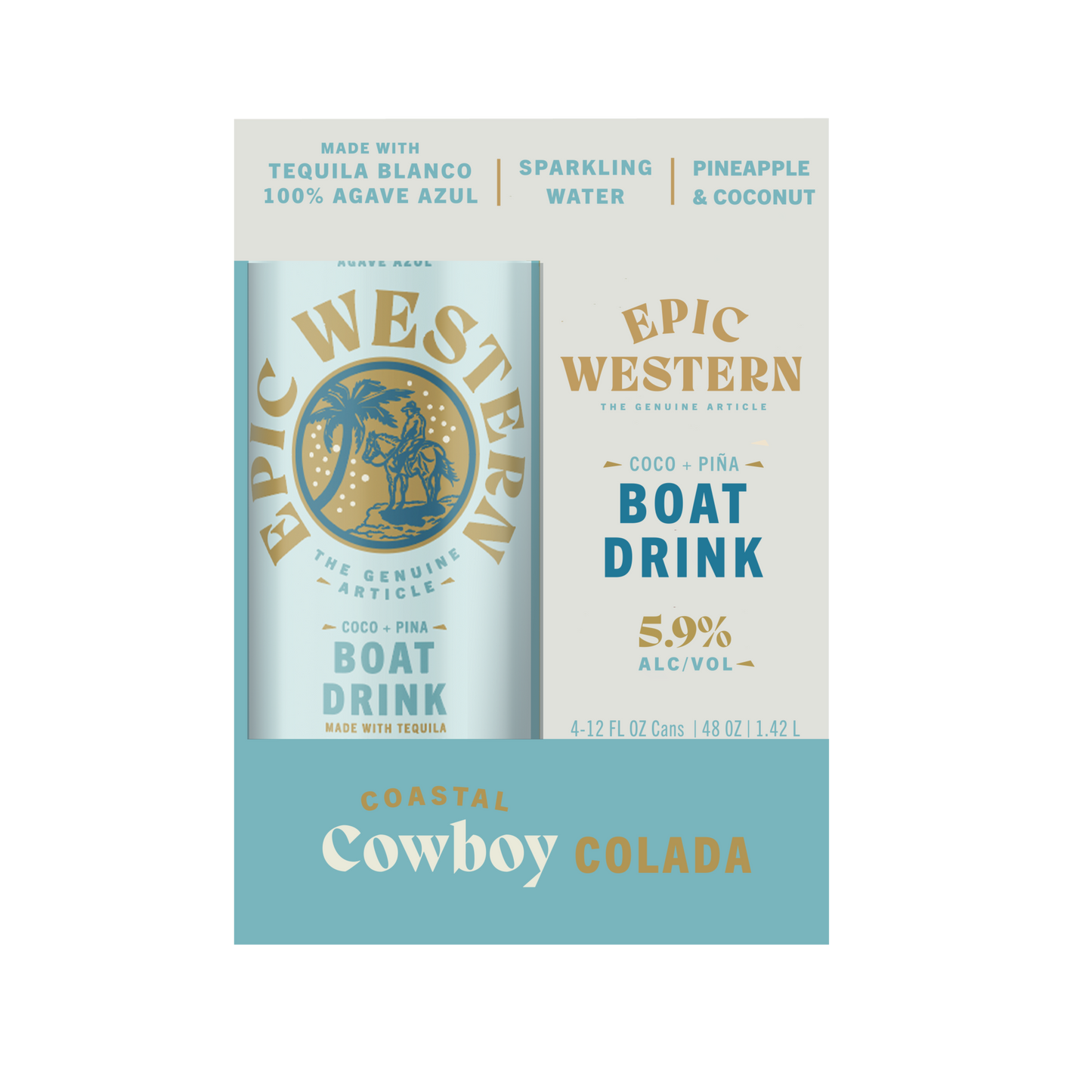 Epic Western Boat Drink 4-Pack