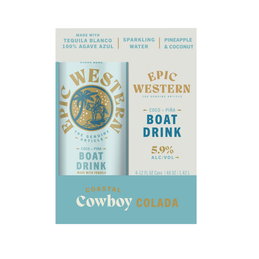 Epic Western Boat Drink 4-Pack