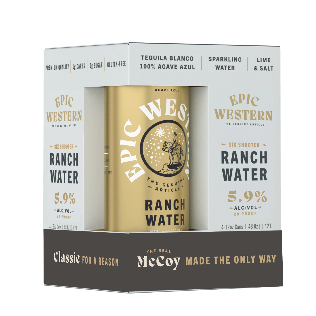 Epic Western Ranch Water 4-Pack