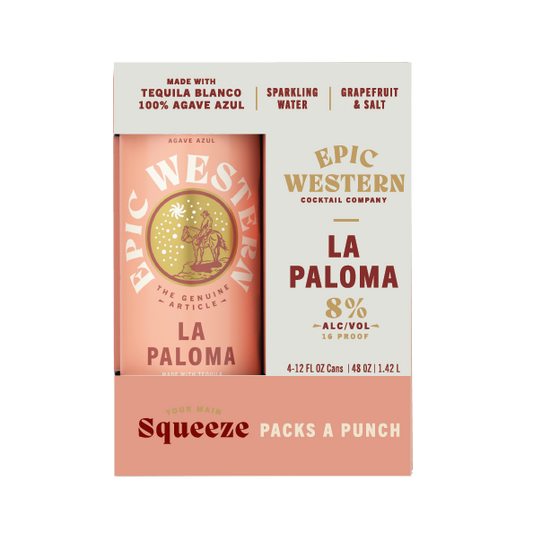 Epic Western La Paloma Cocktails 4- Pack
